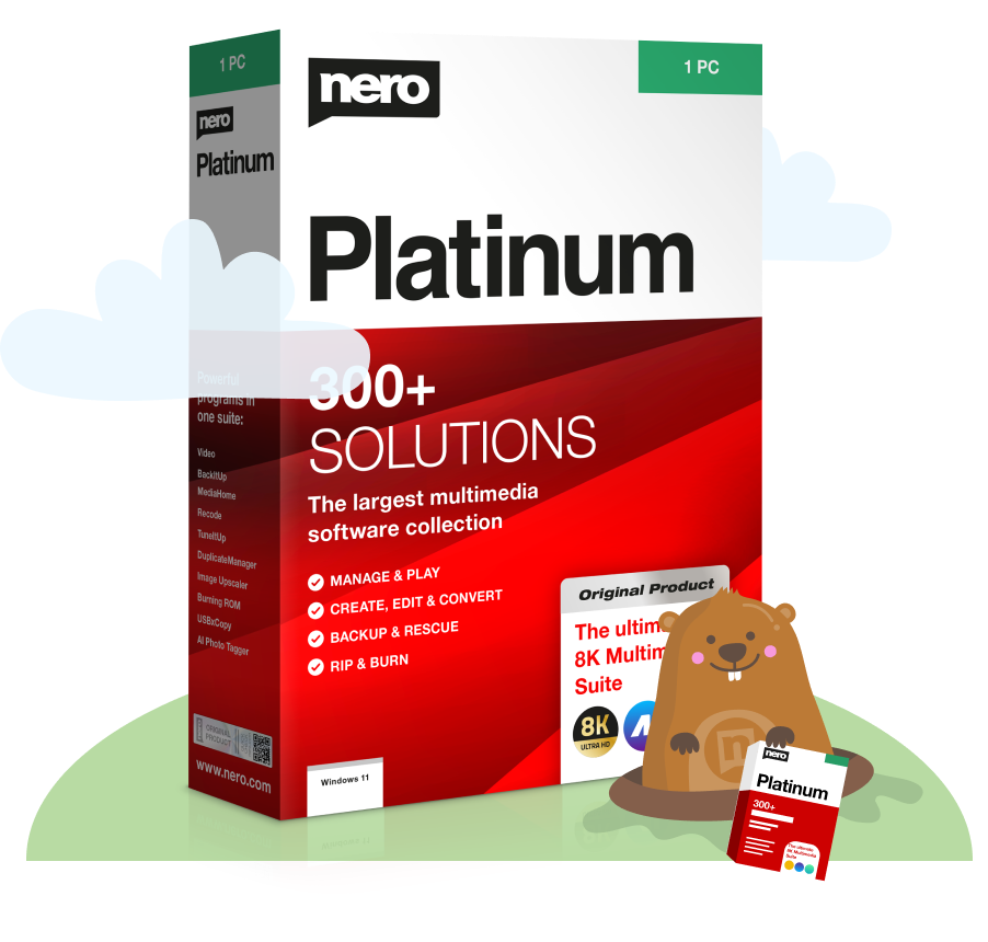 Nero Platinum Box Bottom