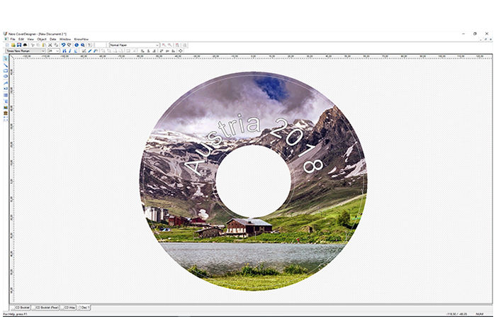 Use Nero CoverDesigner to create visually unique works of art from your burned discs.
