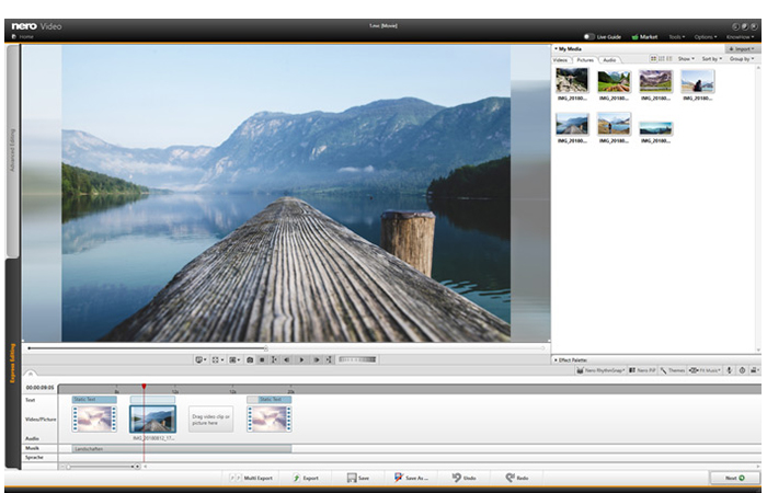 Save time with the Express Mode: edit your videos faster and more effectively than ever before!