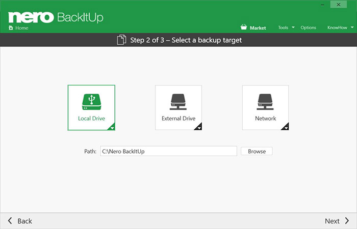 You can easily save your backups on multiple locations. From now on, you can choose for yourself what happens to your data.