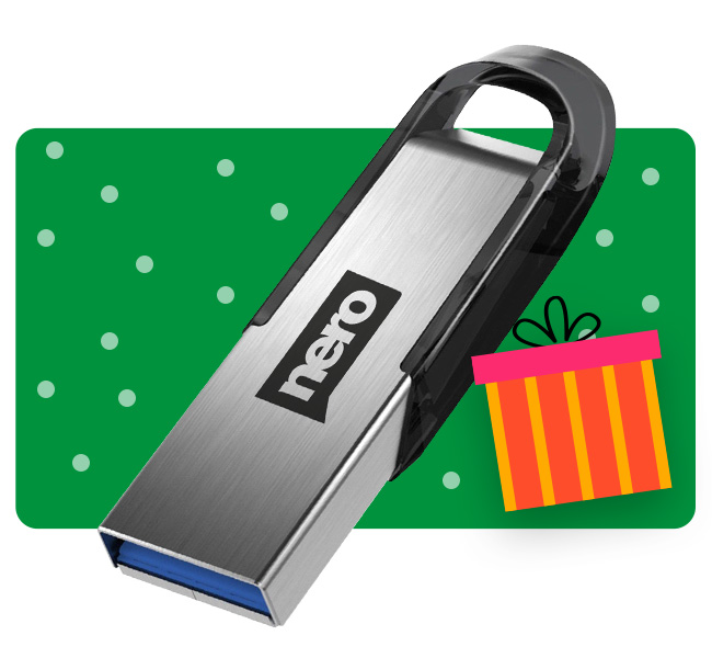 Nero USB Stick (64GB, USB 3.0)