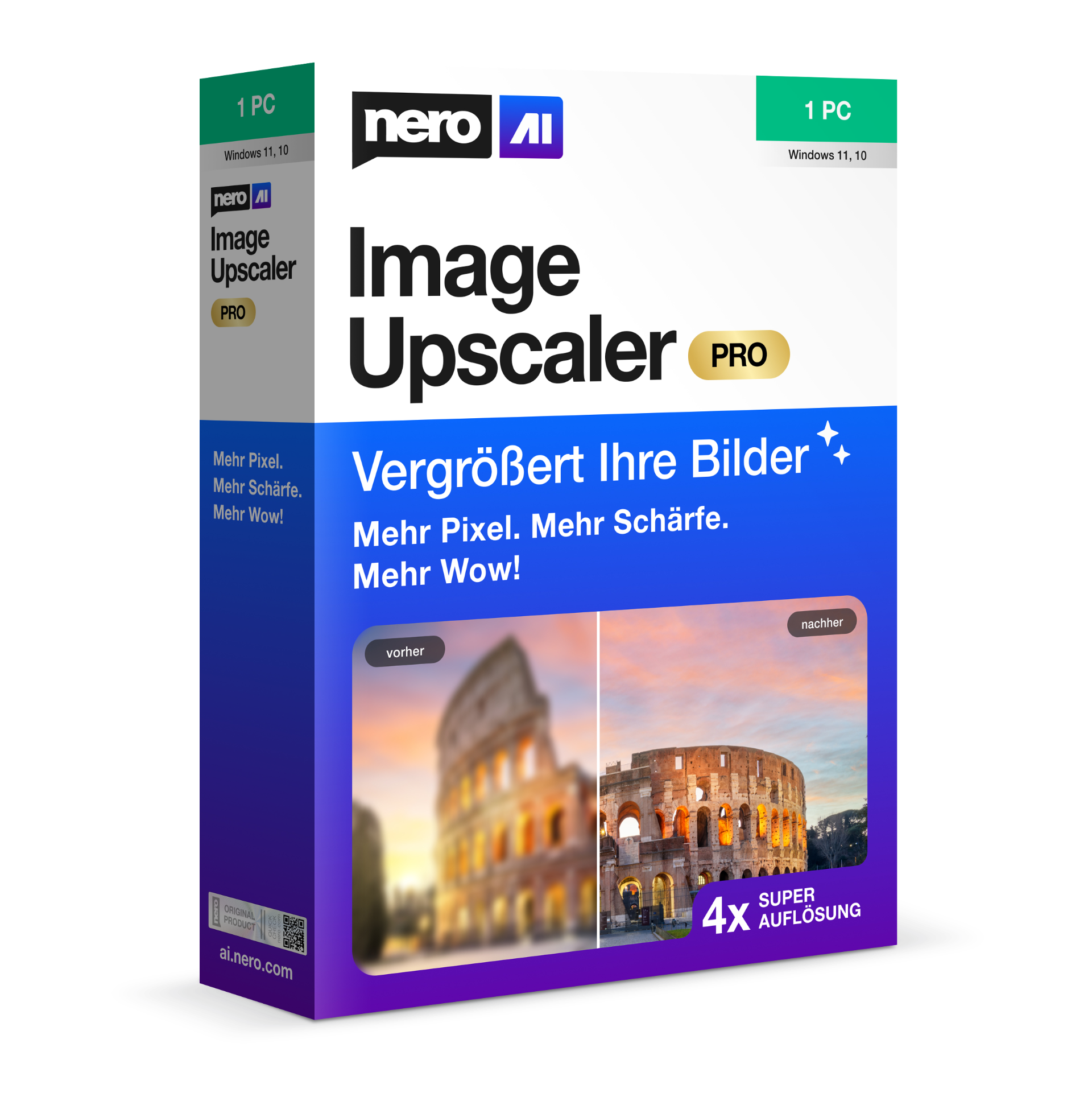 Nero AI Image Upscaler Nero AI Image Upscaler
