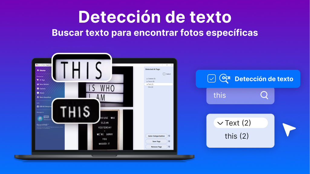 Nero AI Photo Tagger 2026 - Screenshot