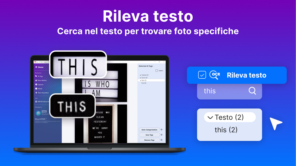 Nero AI Photo Tagger 2026 - Screenshot