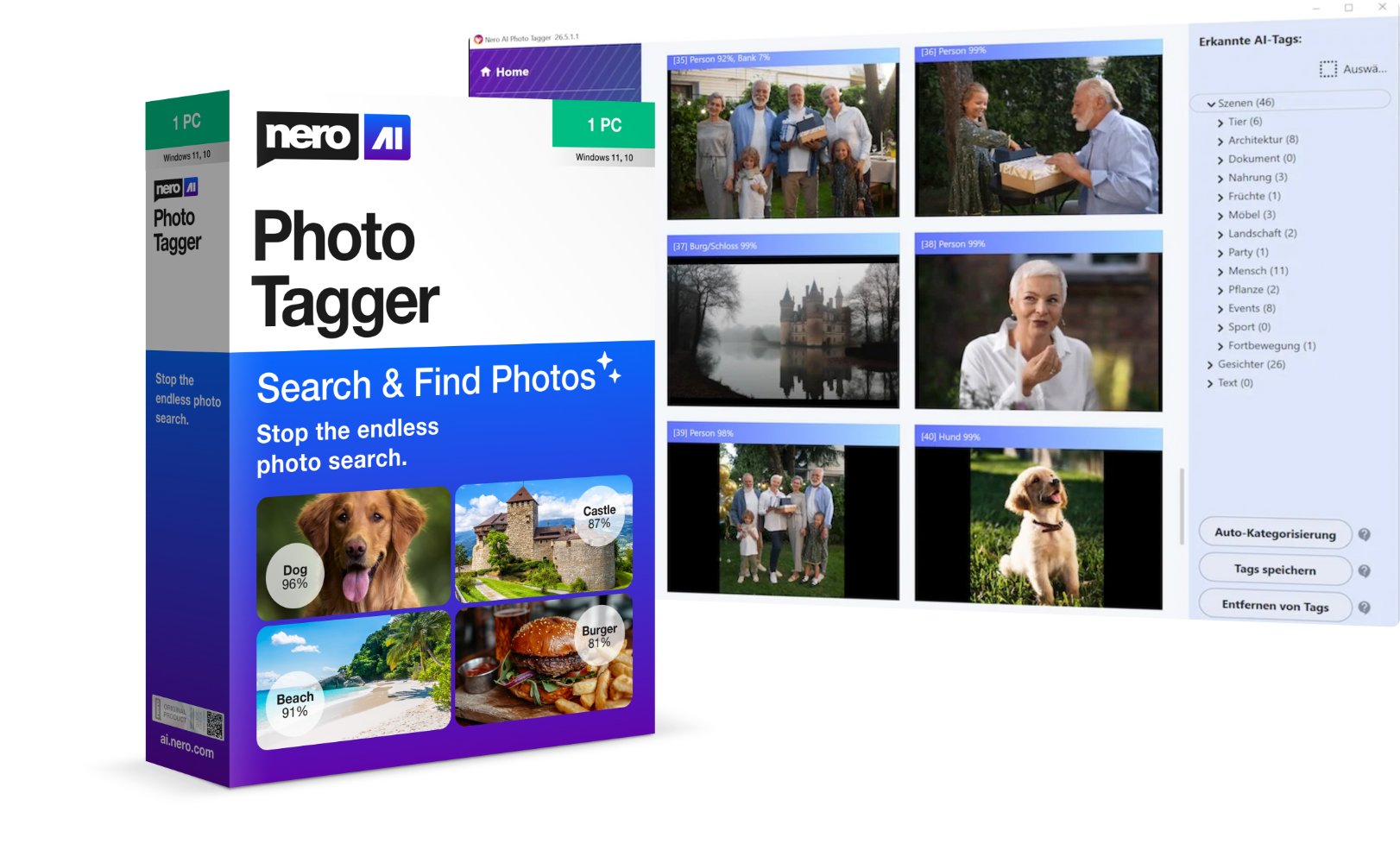 Nero AI Photo Tagger 2026 Nero AI Photo Tagger 2026