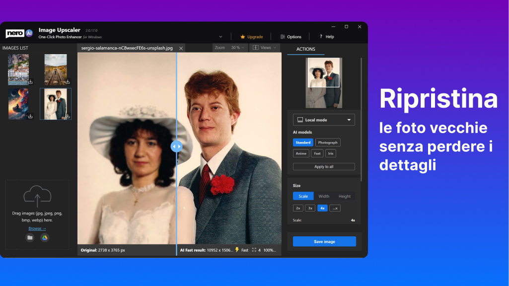 Nero AI Image Upscaler 2026 - Screenshot