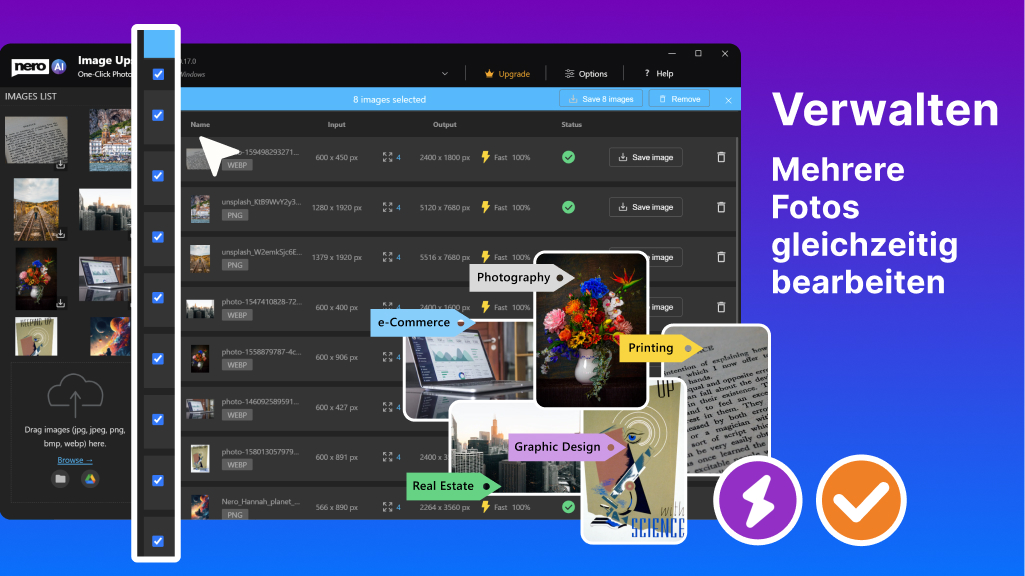 Nero AI Image Upscaler 2026 - Screenshot
