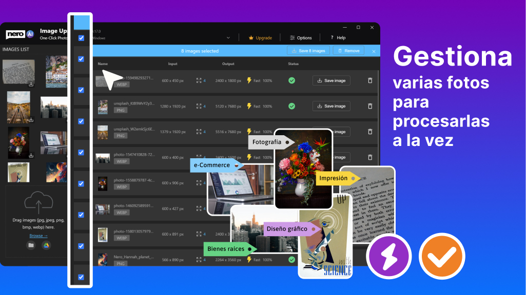 Nero AI Image Upscaler 2026 - Screenshot