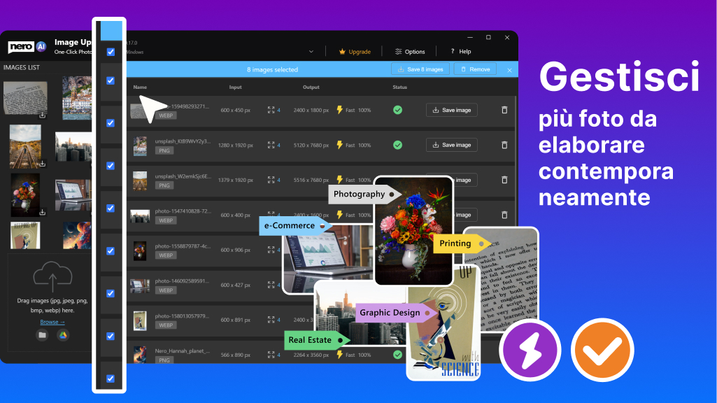 Nero AI Image Upscaler 2026 - Screenshot