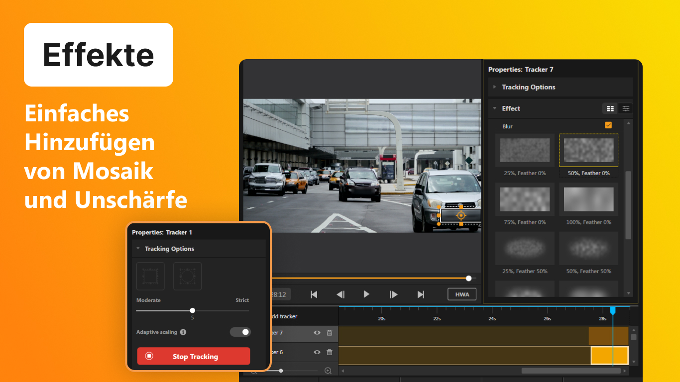 Nero Motion Tracker - Screenshot