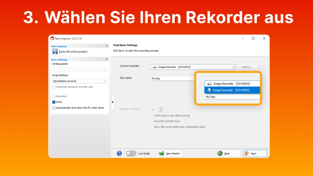 Nero Burning ROM 2026 - Screenshot