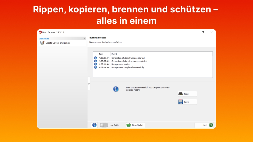 Nero Burning ROM 2026 - Screenshot