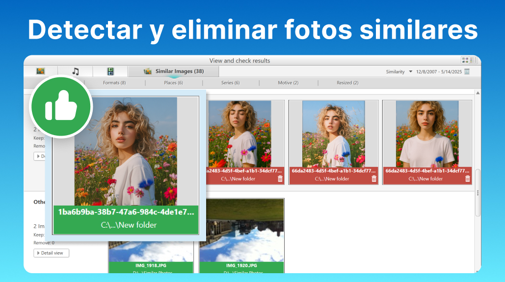 Nero DuplicateManager: detectar y eliminar fotos similares con vista de resultados