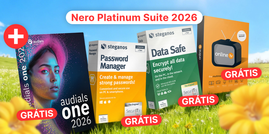 Nero Platinum and Steganos DataSafe