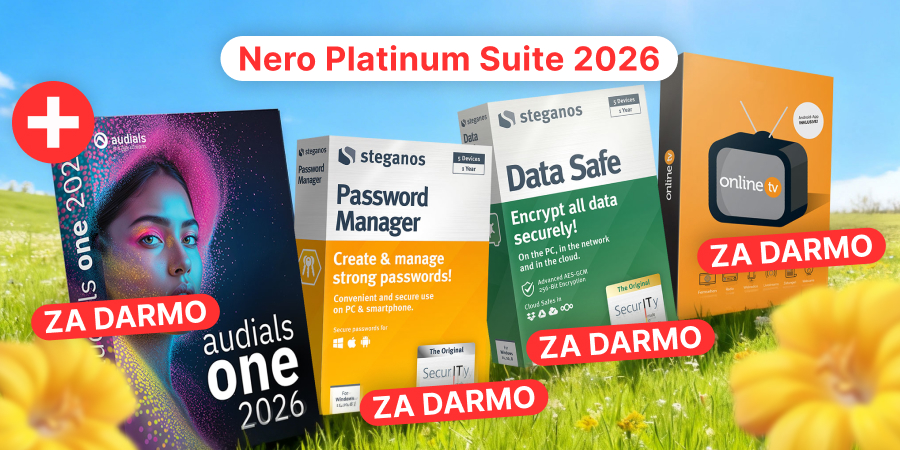 Nero Platinum and Steganos DataSafe
