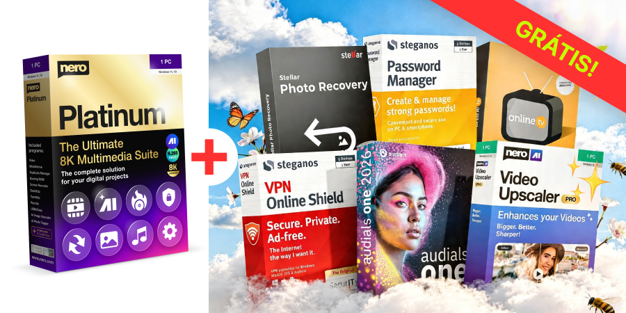 Nero Platinum and Steganos DataSafe