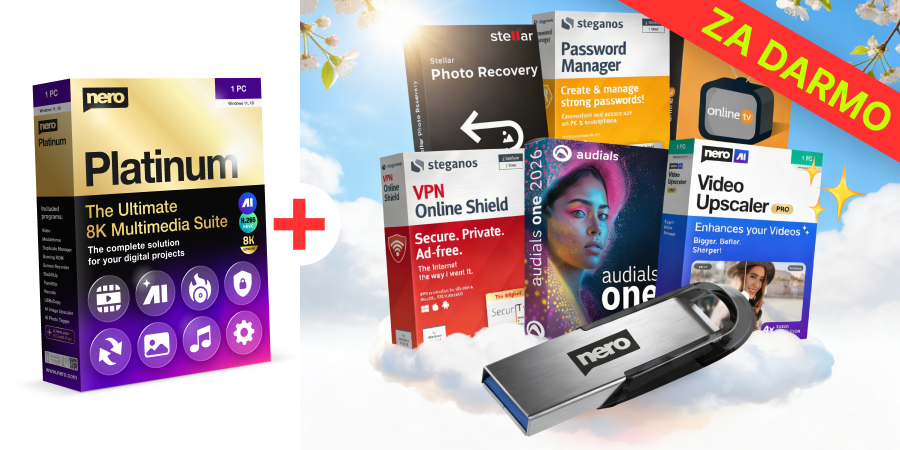 Nero Platinum and Steganos DataSafe