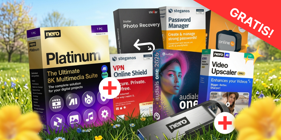 Nero Platinum and Steganos DataSafe