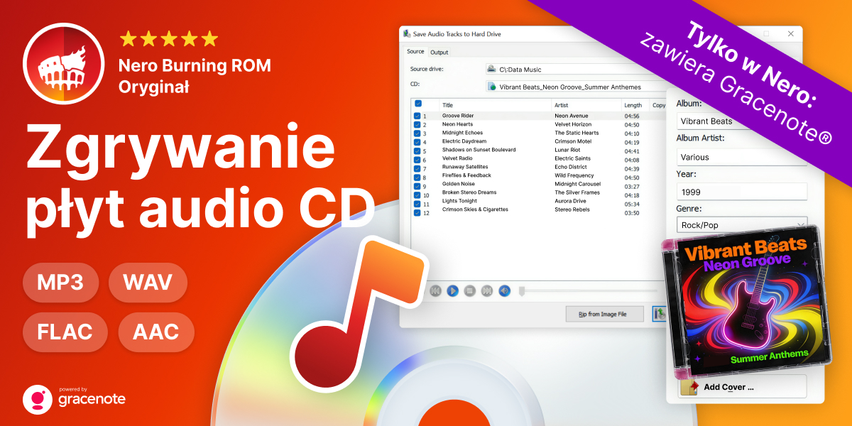 Nero Burning ROM - CD ripper