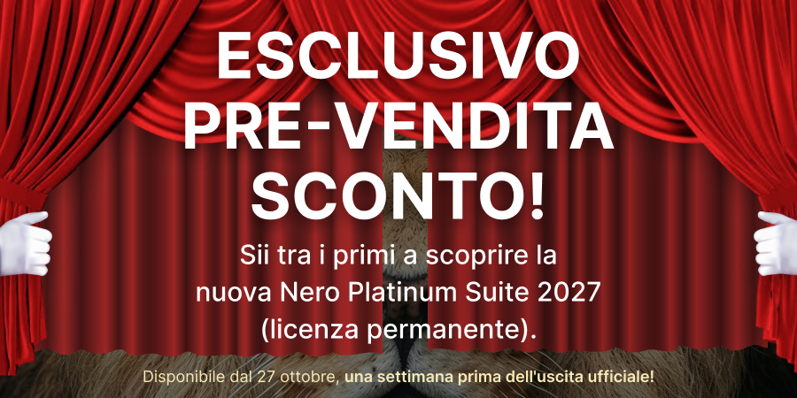 Nero Platinum Suite 2027 - Presale