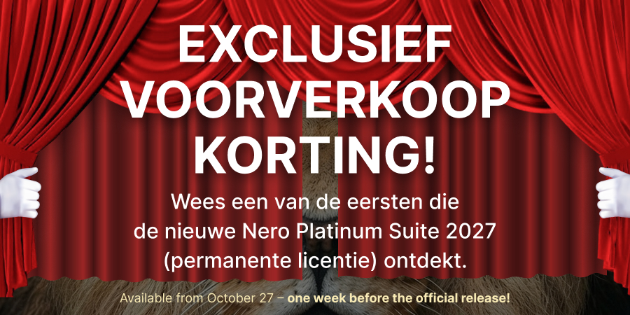 Nero Platinum Suite 2027 - Presale