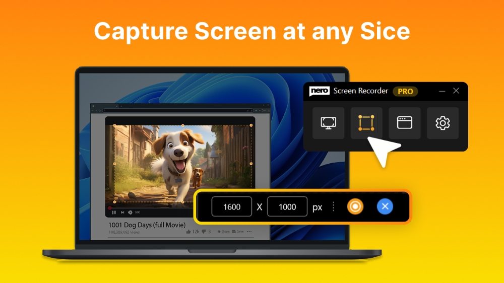 Nero Screen Recorder 2026 - Screenshot
