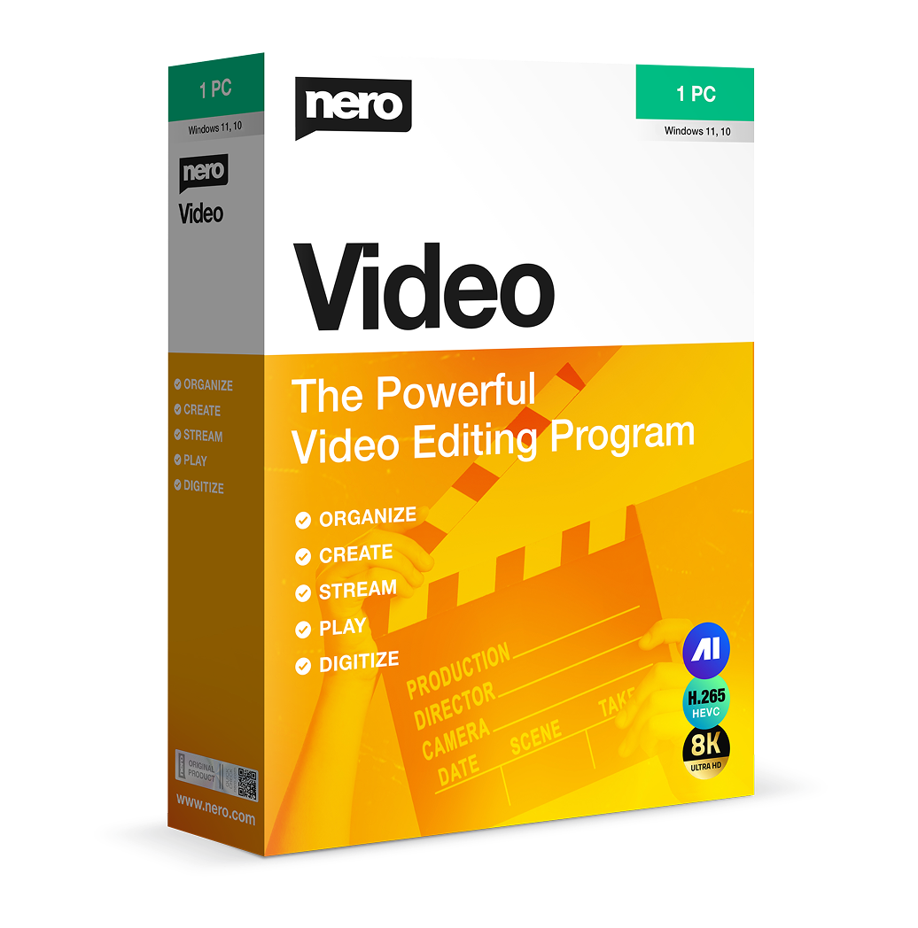 Nero Video Simply Better Film Projects 