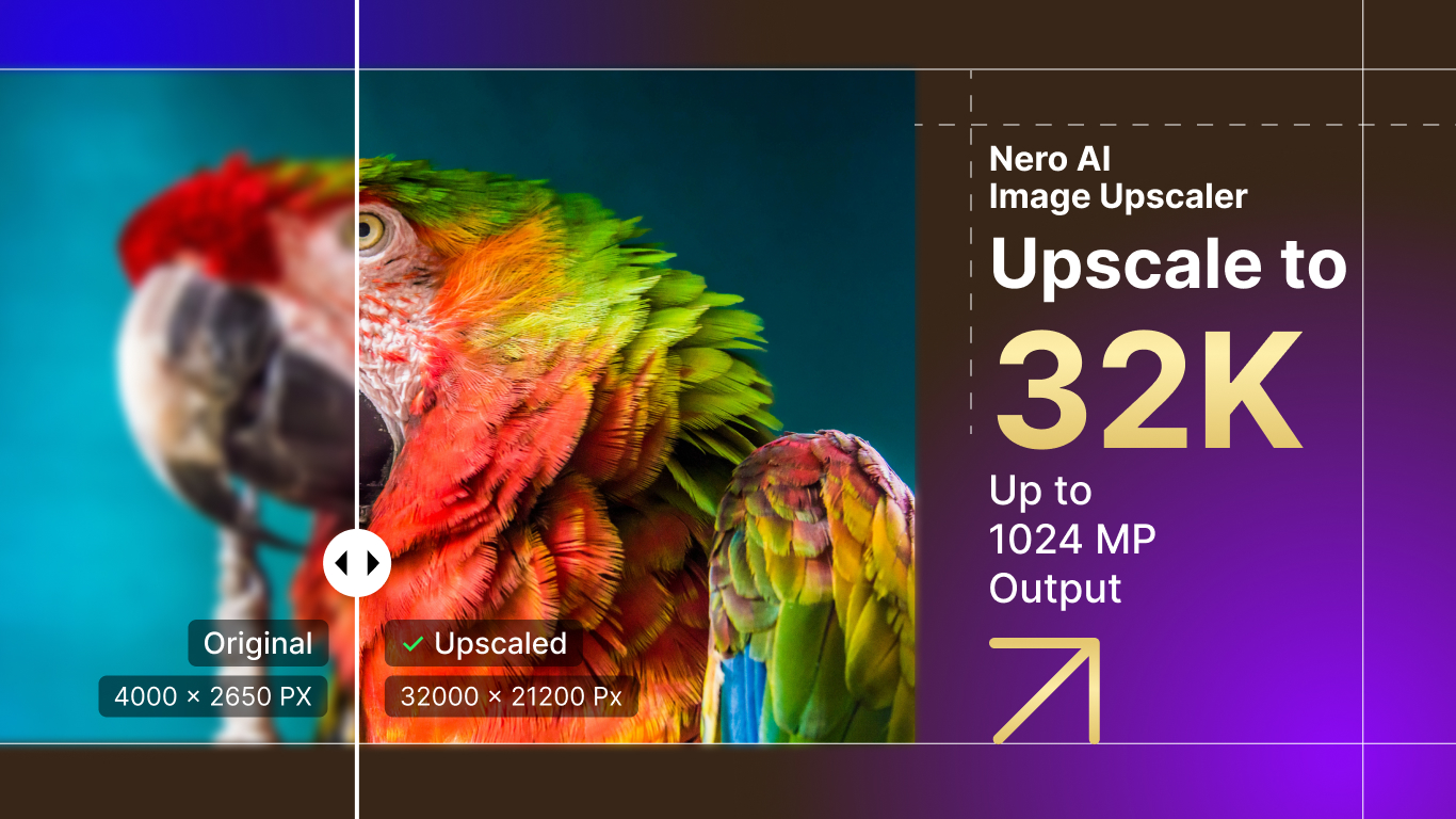 Nero AI Image Upscaler 2027 - Screenshot