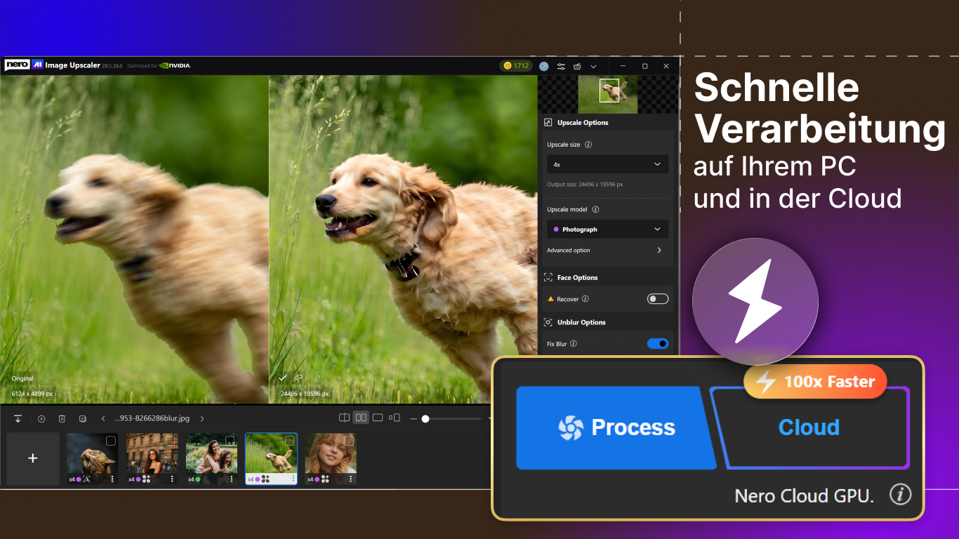 Nero AI Image Upscaler 2027 - Screenshot