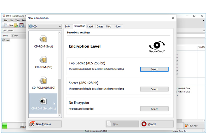 Protect the things that are dear to you! With SecurDisc 4.0 technology, your files are in the safest of hands.