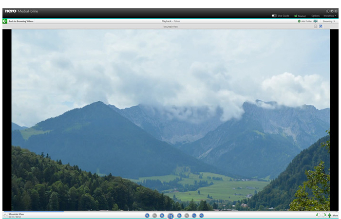 Compose a slideshow of your favorite pictures.