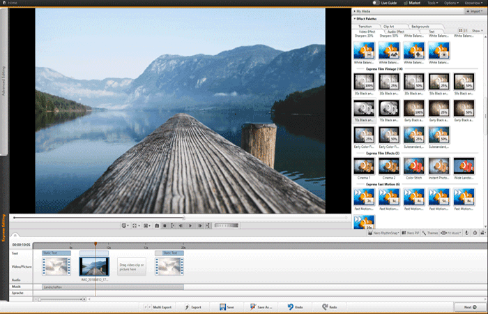 Choose from over 1000 different effects and turn your favourite moment into a highlight.